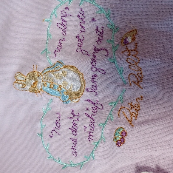 (3/$20) Beatrix Potter Peter Rabbit Onesie For 9mo Old - Picture 2 of 7